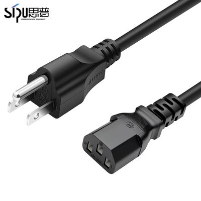 quality Corda de alimentación de BC 1.5M1.8M 3*0.75MM Reemplazo de monitor de computadora y televisor factory